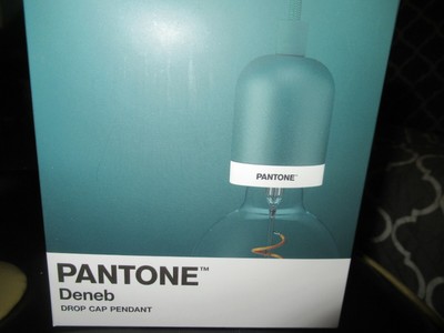 Pantone Deneb Drop Cap Pendant Lighting Forest Biome Green NIOB