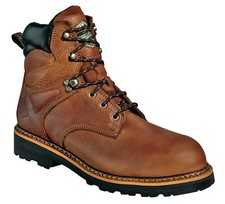 Thorogood Boots Made In USA Waterproof 6" Grindstone 7050 Wood N Stream Comfort
