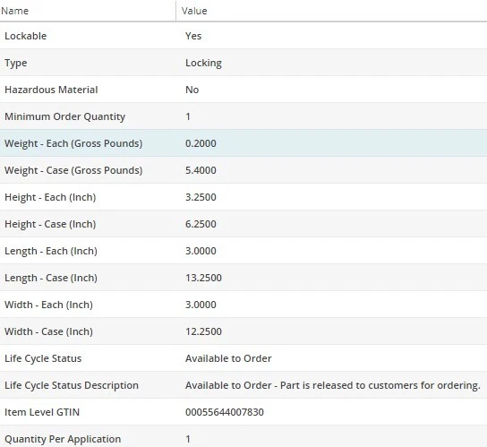 Tapa del tanque de combustible MotoRad MGC783 para camioneta Dodge W100 1973 V8-7,2 L Foto 3 de 4