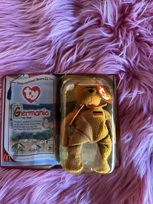 Vintage Rare Ty Germania Beanie Babies McDonald s Edition 