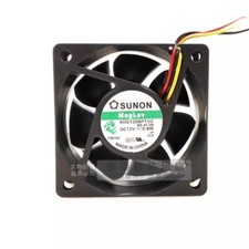 SUNON KDE1206PTV2 6025 DC12V 0.8W 6CM 3-Wire Silent Cooling Fan