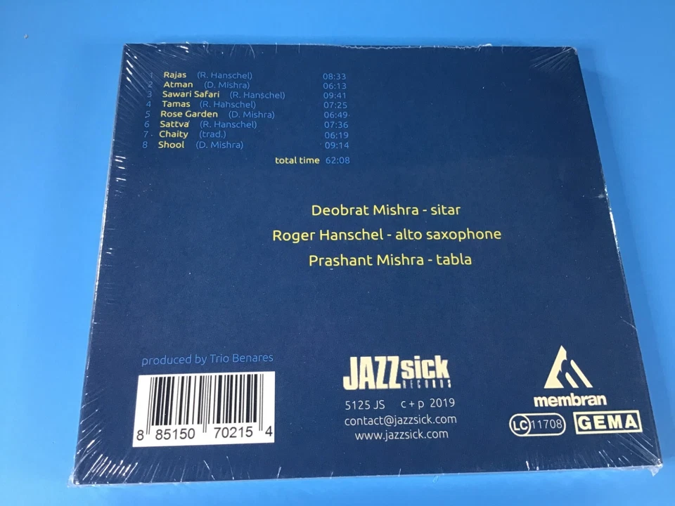 Trio Benares - Rajas - Musik CD Album - Bild 2 von 2