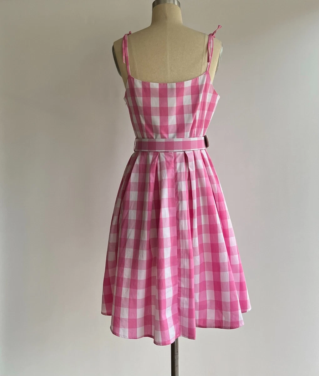 Plaid gingham dress sale