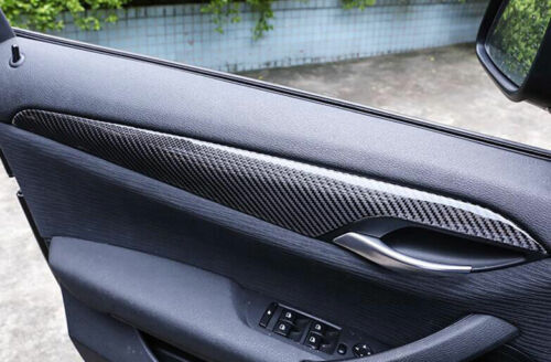 Autocollant Garniture Fibre Carbone 3D Pour BMW X1 E84 (2010-2015) - Motif Noir Pour Intérieur