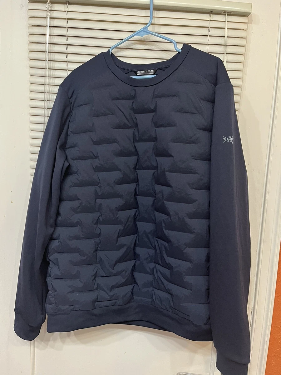Arcteryx Mens Kole Down Pullover XXL Kingfisher Blue | eBay