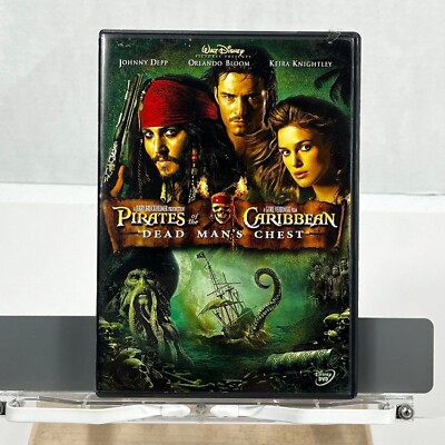 Pirates of the Caribbean: Dead Man s Chest DVD Movie 2006 Johnny Depp
