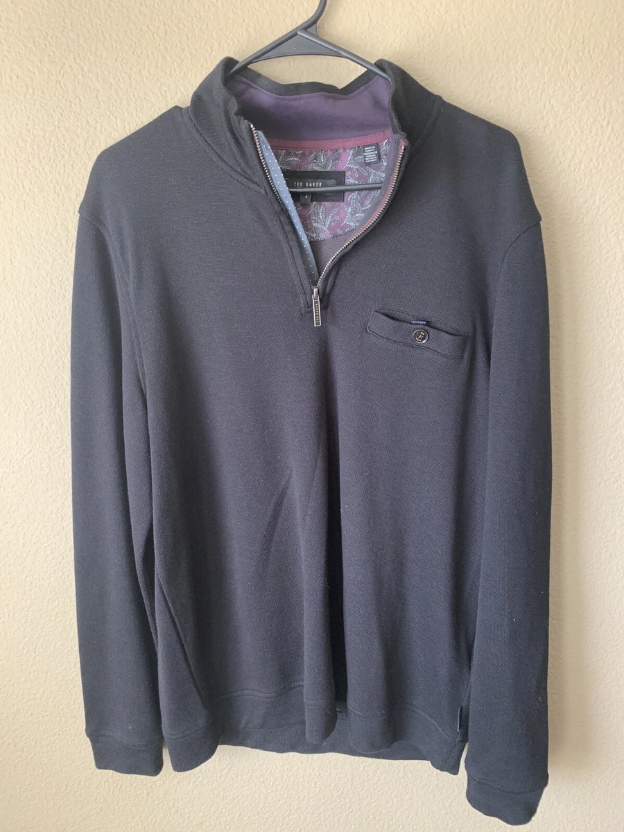 Ted baker zip sweater top