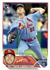 2023 Topps Matthew Liberatore RC St. Louis Cardinals #52
