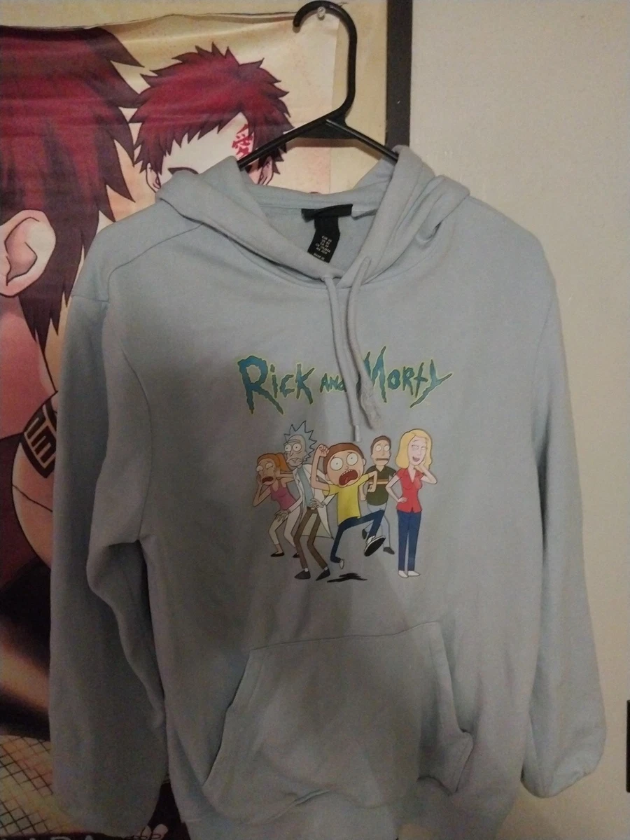 H M Rick and Morty Hoodie Cartoon Network