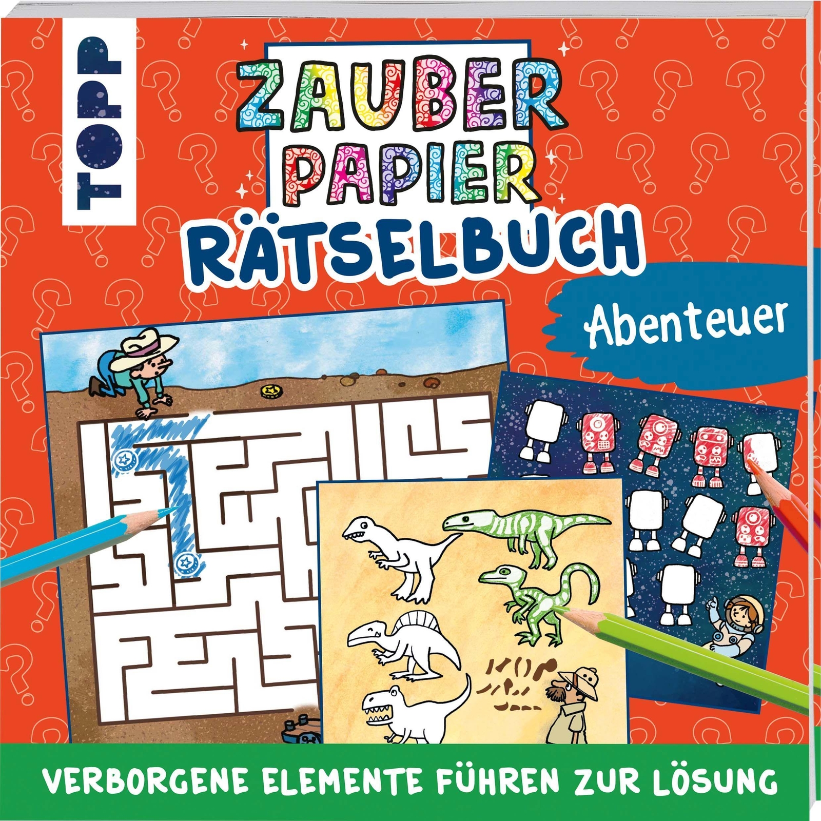 Thumbnail - Zauberpapier Rätselbuch Abenteuer, Norbert Pautner