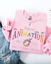 Embroidered Disney Art of Animation established 2012 sweatshirt