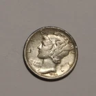 1928 D Mercury Dime 10C Cents Coin Silver, Nice!