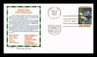 DR JIM STAMPS US COVER ARIZONA STATEHOOD 50TH ANNIVERSARY FDC RAINBOW CACHET