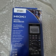 HIOKI DT4281 Digital Multimeter True RMS CAT IV 600V Japan Pro New from Japan