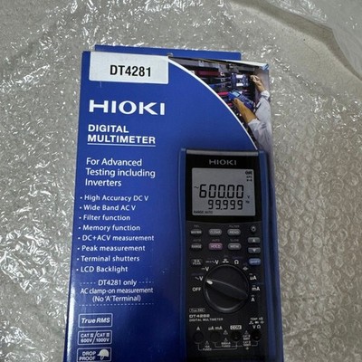 HIOKI DT4281 Digital Multimeter True RMS CAT IV 600V Japan Pro New from Japan