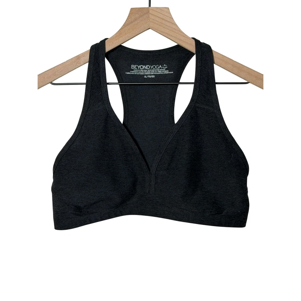 Sujetador deportivo Beyond Yoga Lift Your Spirits espalda deportiva XL gimnasio deportivo activo Foto 2 de 4
