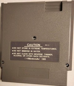 Super Mario Bros / Duck Hunt / Track Meet NES Video Game Cartridge Nintendo VTG