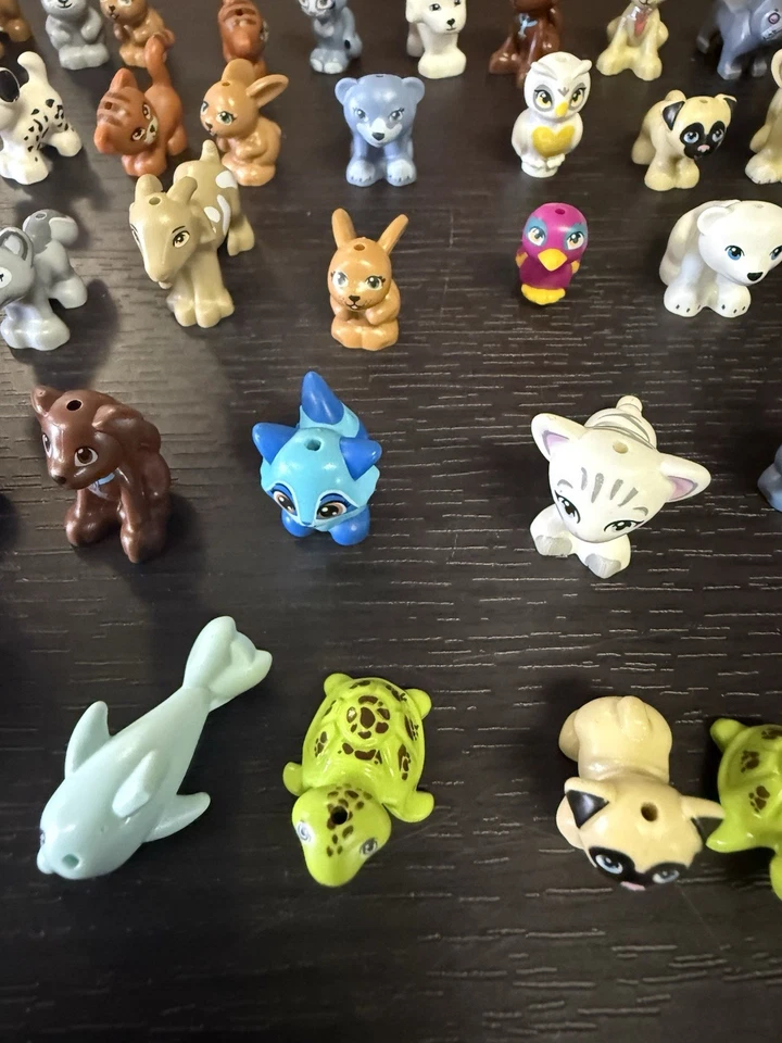 Authentic LEGO Friends Animals Minifigure Lot Of 50 Friend Figures - Image 3 of 4