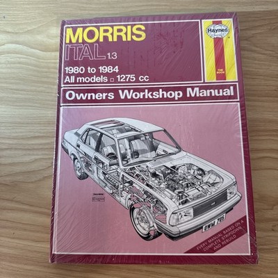 Morris ITAL 1.3 alle Modelle 1980-1984 1275cc Haynes 705 Owners Werkstatthandbuch 