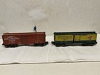 American Flyer S gauge 989 NW Reefer and 970 Seaboard action boxcar.  — photo 2