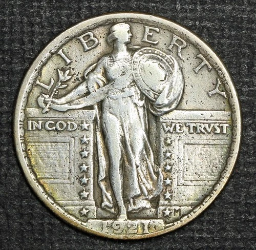 1921 Standing Liberty Quarter 25¢