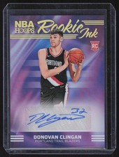 2024-25 PANINI COURT KINGS BRUSH STROKES JADE DONOVAN CLINGAN RC AUTO PORTLAND