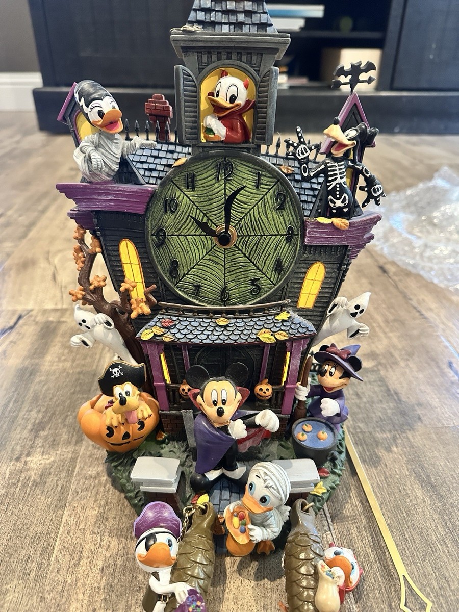 Spooktacular Halloween Cuckoo Clock Bradford Exchange No.0027 In