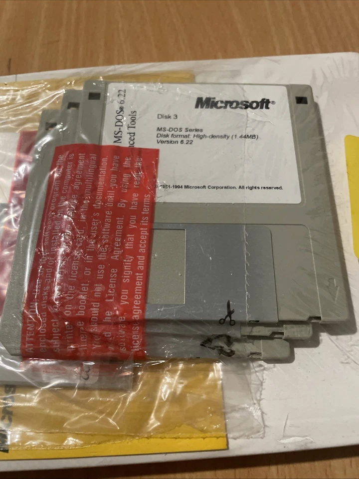 NEW Microsoft MS-DOS User Guide/Authentic CD Key Mainframe Collection - Image 3 of 3