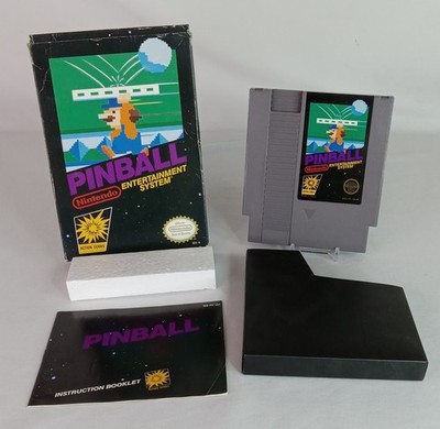 Pinball Nintendo Entertainment System NES CIB Complete in Box Tested Working