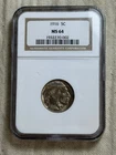 1916 Buffalo Nickel NGC MS64 Attractive Color Nice Date