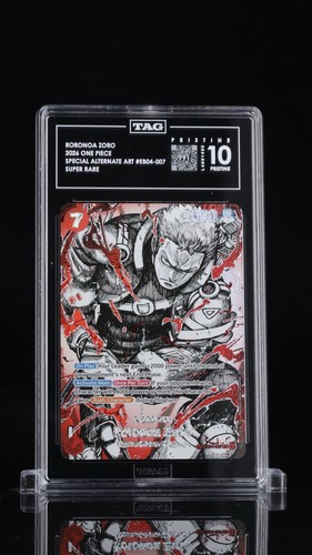 Roronoa Zoro (SP Card) graded TAG 10 for sale on eBay