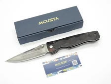 Mcusta Seki Japan Tactility Elite MC-125D Ironwood Damascus Folding Pocket Knife