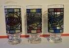 Vintage Stained Glass Style Beer Glasses Set of 3 – Falstaff, Miller, Schaefer — photo 5