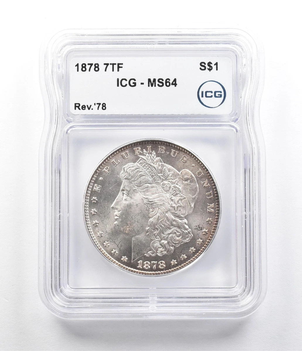 Silver ICG 1878 Year Morgan US Dollars (1878-1921) for sale | eBay