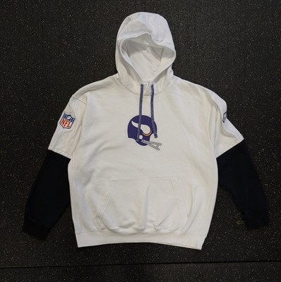 Minnesota Vikings Nike Alternate Logo Club Tri-Blend Pullover Hoodie 2024 NFL XL
