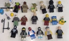 LEGO Minifigure Lot Marvel Star Wars SpongeBob + Accessories Some Damages (16)
