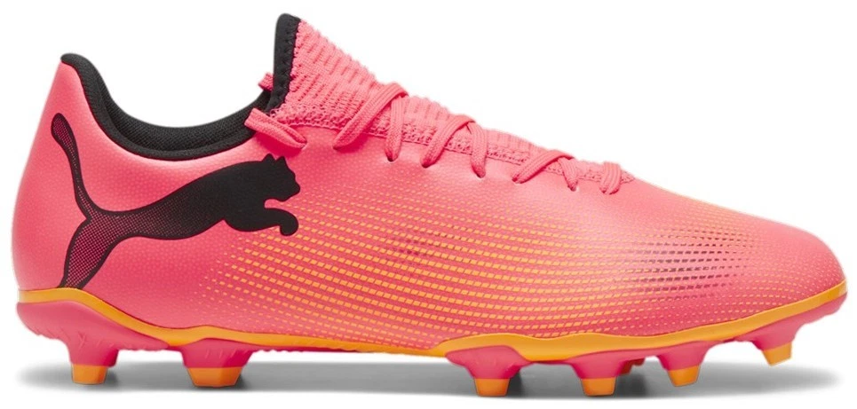 PUMA Future 6.1 Netfit FG AG Black Shocking Orange for Sale