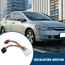 Car For Iso Radio Stereo Harness Adapter For Honda Accord Civic Crv Cd Dvd Kit