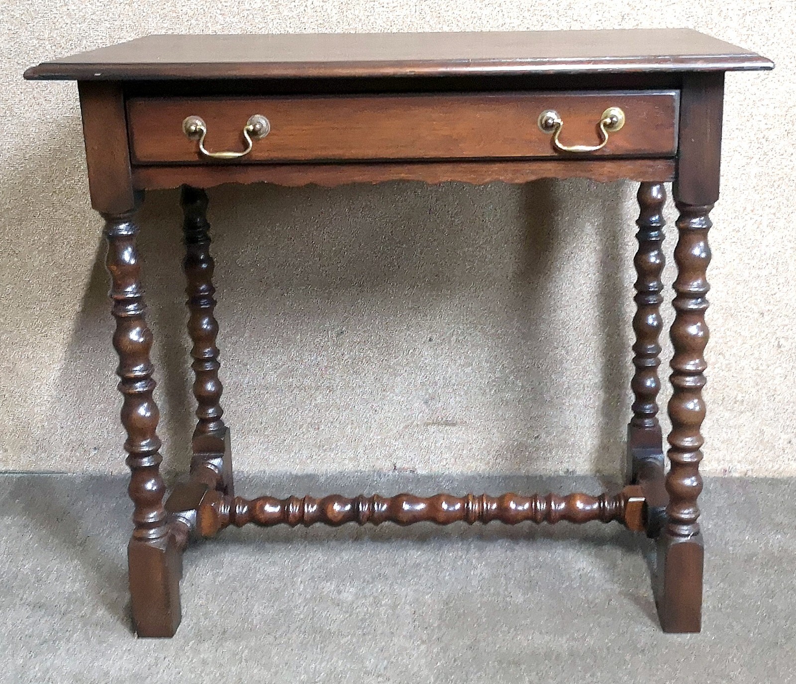 Early 18th Century Style Oak Side Table eBay