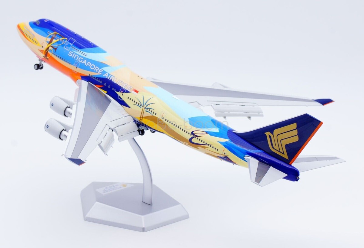 1:200 For SQ Wings Singapore Airlines Boeing B747-400