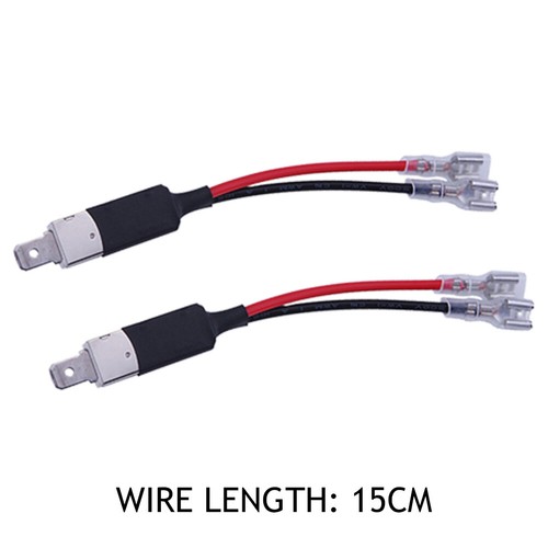 2Pcs LED H1 Wiring Connector Cables Convenient H1 Socket Convert Adapter Wires - Picture 12 of 12