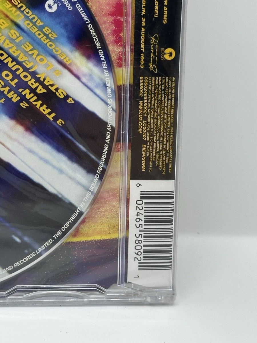 U2 Zoo TV Tour Live In Dublin 1993 EP CD Limited Edition **Cracked