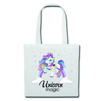 Tasche Beutel Baumwolltasche Einhorn Unicorn Fabelwesen Pferd Ziege Licorne Unic