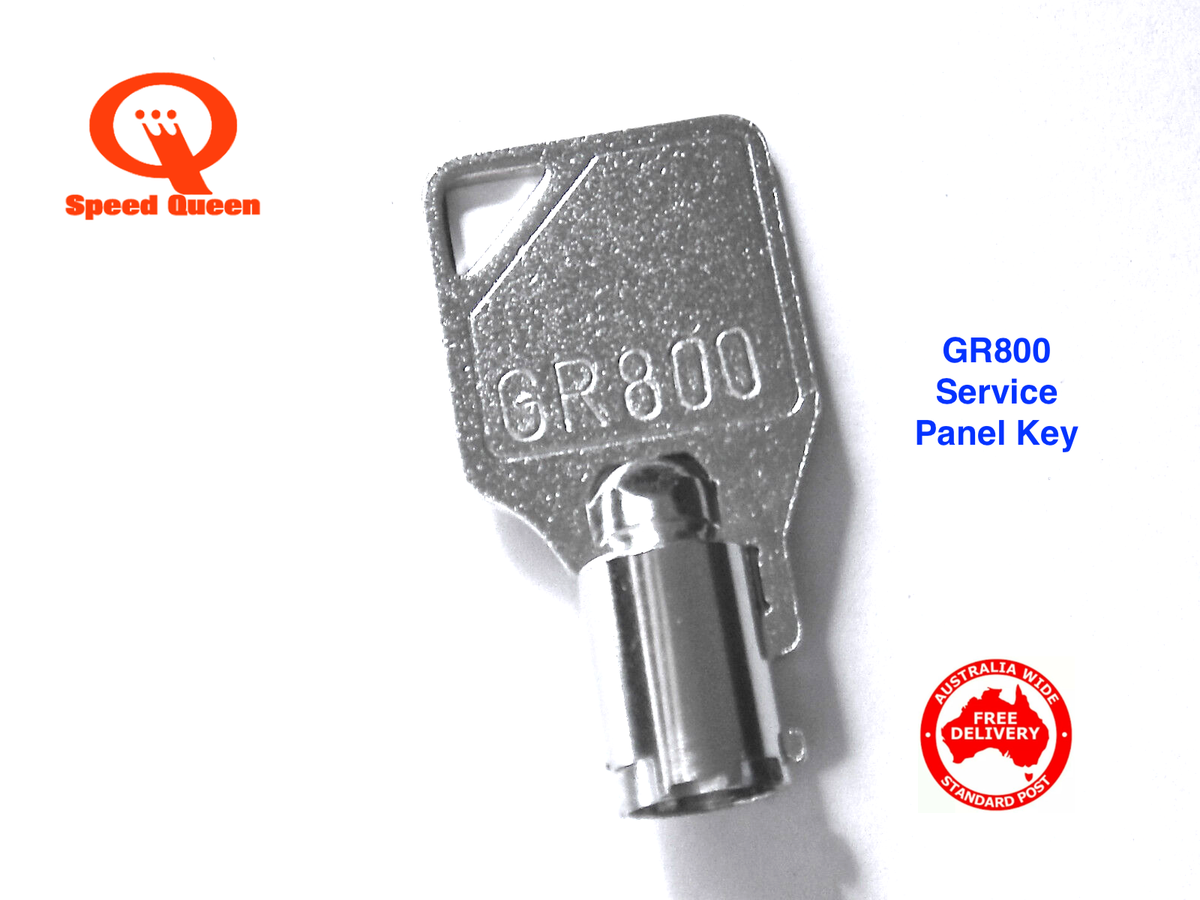 SPEED QUEEN Service Panel GR800 Key- Coin Operated, Greenwald