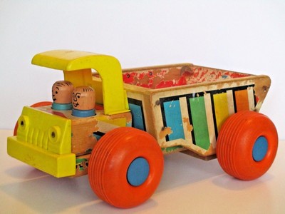 vintage fisher price dump truck