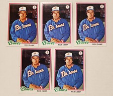 1978 BASEBALL 1978 Topps #1-400 Singles ACTUAL PHOTOS Personal Collection