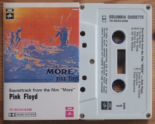 PINK FLOYD - MORE (COLUMBIA TCSCXO6346) 1980s AUSTRALIA CASSETTE REISSUE EX COND - Bild 1 von 3