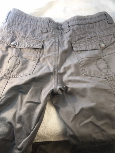 BLD GirLS CARGO PANTS WITH TIE AT WAIST Sz 170/74A AND MEDIUM IN THE US - Picture 3 of 11
