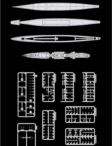 Flyhawk FH1125 1/700 German Light Cruiser Königsberg 1940 - Picture 4 of 5
