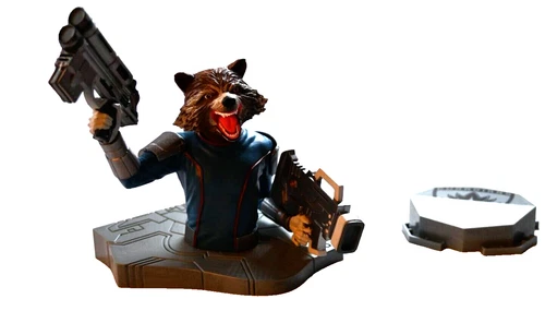 Marvel Rocket Raccoon Guardians Of The Galaxy 2021 Loot Crate Excl Figure NIB